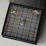 To My Beautiful Soulmate Necklace In Your Eyes I Have Found My Home Clan Stirling Tartan Crown Pendant Necklace