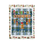 Personalized Gift Tartan Plaid Blanket Clan Campbell Dress Ancient With Christmas Cookie Baking Crew Christmas Gift Blanket, Plaid Blanket, Christmas Fleece Blanket, Christmas Blanket, Tartan Blanket, Scottish Blanket, Scotland Blanket, Family Name Blanket, Custom Blanket, Personalized Blanket
