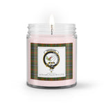 Soy Wax Candle - Buffalo Plaid Candle Clan Crest Badge Brisbane Tartan Plaid Soy Wax Candle, oil candle, candle handmade, wax candle, soy wax, nature wax, natural soy wax, natural soy candles, natural candle
