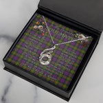 To My Beautiful Soulmate Necklace In Your Eyes I Have Found My Home Clan Carnegie Tartan Rising Phoenix Necklace