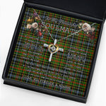 To My Beautiful Soulmate Necklace In Your Eyes I Have Found My Home Clan Walkinshaw Tartan Cross Dancing Necklace