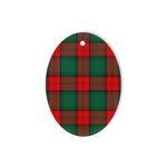 Stewart Atholl Modern Tartan Oval Ornaments, Christmas Tree Ornament, Plaid Christmas Ornaments, Ceramic Oval Christmas Tree Decoration, Tartan Oval Ornaments, Christmas Tree Ornament, Plaid Christmas Ornaments, Ceramic Oval Christmas Tree Decoration