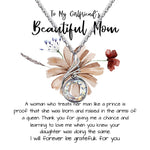 Rising Phoenix Necklace - Mom Necklace Gift, To My Girlfriend's Mom Neckalce, Gift For Girlfriend's Mom, Mother Of The Bride