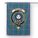 Scotstee Shop Pitcairn Tartan Flag Clan Badge Tartan House Flag