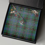 To My Beautiful Soulmate Necklace In Your Eyes I Have Found My Home Clan Davidson Ancient Tartan Crown Pendant Necklace