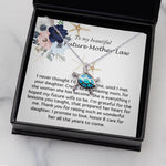 Opal Turtle Necklace - Mother-In-Law Necklace, Necklace Gift For Future Mother-In-Law From Future Son-In-Law, To My Future Mother-In-Law
