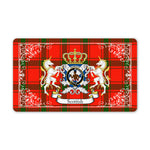 Doormat - Welcome Mat Scottish Darroch Tartan Door Mat, Plaid Doormat