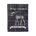 Tartan Blanket With Moose Clan Fletcher Of Dunans Plaid Blanket Tartan Plaid Fleece Blanket, Christmas Blanket, tartan blanket, plaid blanket, red plaid blanket, buffalo plaid blanket, green plaid blanket, plaid fleece blanket, blue plaid blanket, red tartan blanket, tartan plaid blanket, black and white plaid blanket, christmas plaid blanket, orange plaid blanket, tartan plaid throw blanket, pink plaid blanket, brown plaid blanket, buffalo check blanket