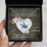 Sea Turtle Necklace Gift for My Beautiful Girlfriend Valentines Necklace Clan Cunningham Hunting Tartan Blue Turtle Necklace, Valentine Necklace Gift for Girlfriend Clan Mitchell Ancient Tartan Sunflower Pendant Necklace, Scottish Tartan Jewelry, valentine necklace, necklace girlfriend, necklace for wife, cute necklaces for girlfriend, jewelry for girlfriend, to my soulmate necklace, to my future wife necklace