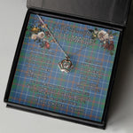 To My Beautiful Soulmate Necklace In Your Eyes I Have Found My Home Clan MacHardy Tartan Crown Pendant Necklace