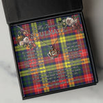 To My Beautiful Soulmate Necklace In Your Eyes I Have Found My Home Clan Masterton Bcn Tartan Crown Pendant Necklace