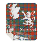 Sherpa Blanket - Tartan Blanket Thistle and Lion Scottish Clan Matheson Ancient Plaid Blanket, plaid sherpa blanket queen,purple sherpa blanket,queen sherpa blanket,queen size sherpa blanket,red sherpa blanket,scottish tartan blankets,sherpa blanket,sherpa christmas blanket