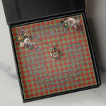 To My Beautiful Soulmate In Your Eyes I Have Found My Home Clan Leask Modern Tartan Crown Pendant Necklace