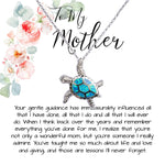 Opal Turtle Necklace - To Mom - Gentle Guidance