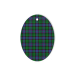 Ferguson Of Balquhidder Tartan Oval Ornaments, Christmas Tree Ornament, Plaid Christmas Ornaments, Ceramic Oval Christmas Tree Decoration, Tartan Oval Ornaments, Christmas Tree Ornament, Plaid Christmas Ornaments, Ceramic Oval Christmas Tree Decoration