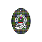 Ferguson Scottish Clan Badge Plaid Ornament Gift. Christmas Tree Ornament Ferguson Tartan Ornament,  ceramic ornament, personalized christmas ornaments, christmas tree ornaments, christmas door decorations, Plaid Ornament, Tartan Ceramic Ornament