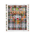 Personalized Gift Tartan Plaid Blanket Clan MacDuff Dress Ancient With Christmas Cookie Baking Crew Christmas Gift Blanket, Plaid Blanket, Christmas Fleece Blanket, Christmas Blanket, Tartan Blanket, Scottish Blanket, Scotland Blanket, Family Name Blanket, Custom Blanket, Personalized Blanket