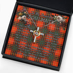 To My Beautiful Soulmate Necklace In Your Eyes I Have Found My Home Clan Crosby Tartan Cross Dancing Necklace