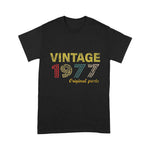 Vintage 1977 44 Year Old Bday 44th Birthday Gift Birthday Shirt - Scotstee Shop