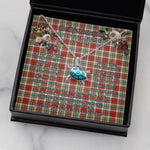 Sea Turtle Necklace To My Beautiful Soulmate Necklace In Your Eyes I Have Found My Home Clan MacAlister Dress Tartan Blue Turtle Necklace