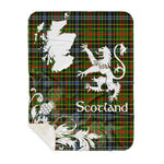 Sherpa Blanket - Tartan Blanket Thistle and Lion Scottish Clan Walkinshaw Plaid Blanket, plaid sherpa blanket queen,purple sherpa blanket,queen sherpa blanket,queen size sherpa blanket,red sherpa blanket,scottish tartan blankets,sherpa blanket,sherpa christmas blanket