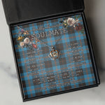 To My Beautiful Soulmate Necklace In Your Eyes I Have Found My Home Clan Garden Tartan Crown Pendant Necklace