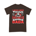 Scotstee Shop - Firefighter Dad Shirt Love Being Dada Dad - Father Day Shirts