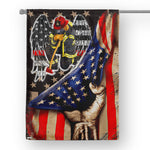 Firefighters Flag Angel Wings Gift Kneel Firefighter Prayer American Flag 4th Of July House Flag Patriotic Christian Flags - Scotstee Shop