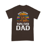 Scotstee Shop - First Fathers Day Gifts Best Trucking Papa Ever Truck Driver Father Day Shirts