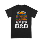 Scotstee Shop - First Fathers Day Gifts Best Trucking Papa Ever Truck Driver Father Day Shirts
