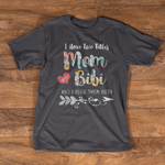 Scotstee Shop - First Mothers Day Shirt I Have Two Tittles Mom and Bibi Mother Day Shirts
