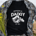 Scotstee Shop - First Time Dad Est 2021 Shirt Father and New Baby 2021