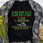 Scotstee Shop - Fist Fathers Day Gifts Dad To Be 2021 Loading Pregnant Family Daddy Father Day Shirts