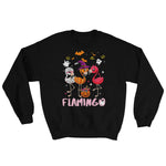 Flamingo Awesome Halloween womens halloween sweatshirts, halloween sweatshirt plus size - Scotstee Shop