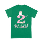 Flamingo Shirt 2nd Birthday Princess Llama Girl Llamazing 2 Years Old Party - Scotstee Shop