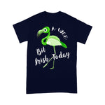 Flamingo Shirt A Wee Bit Irish Today Green Flamingo St Patricks Day - Scotstee Shop