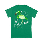 Flamingo Shirt A Wee Bit Irish Today Green Flamingo St Patricks Day - Scotstee Shop