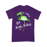 Flamingo Shirt A Wee Bit Irish Today Green Flamingo St Patricks Day - Scotstee Shop