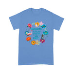 Flamingo Shirt Alice In Wonderland Floral Imagination Quote Alice In Wonderland Shirt - Scotstee Shop