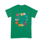 Flamingo Shirt Alice In Wonderland Floral Imagination Quote Alice In Wonderland Shirt - Scotstee Shop