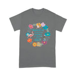 Flamingo Shirt Alice In Wonderland Floral Imagination Quote Alice In Wonderland Shirt - Scotstee Shop
