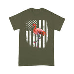 Flamingo Shirt American Flag Pink Flamingo Independence Day Flamingo 4th of July Shirt - Scotstee Shop