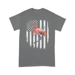 Flamingo Shirt American Flag Pink Flamingo Independence Day Flamingo 4th of July Shirt - Scotstee Shop