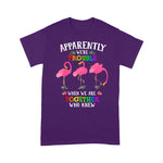 Flamingo Shirt Apparently We're Trouble When We Are Together Flamingo - Scotstee Shop