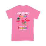 Flamingo Shirt Apparently We're Trouble When We Are Together Flamingo Gifts - Scotstee Shop