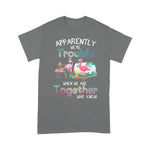 Flamingo Shirt Apparently We're Trouble When We Are Together Who Knew - Scotstee Shop