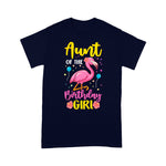 Flamingo Shirt Aunt of the Birthday Girl Flamingo Party Family - Scotstee Shop