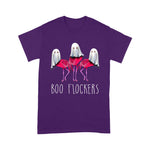 Flamingo Shirt Boo Flockers Funny Flamingo Ghost Halloween Costume Flamingo Halloween Shirt - Scotstee Shop