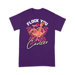 Flamingo Shirt Breast Cancer Flamingo Flock You Cool Awareness Gifts Breast Cancer Awareness t shirts - Scotstee Shop