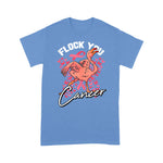 Flamingo Shirt Breast Cancer Flamingo Flock You Cool Awareness Gifts Breast Cancer Awareness t shirts - Scotstee Shop